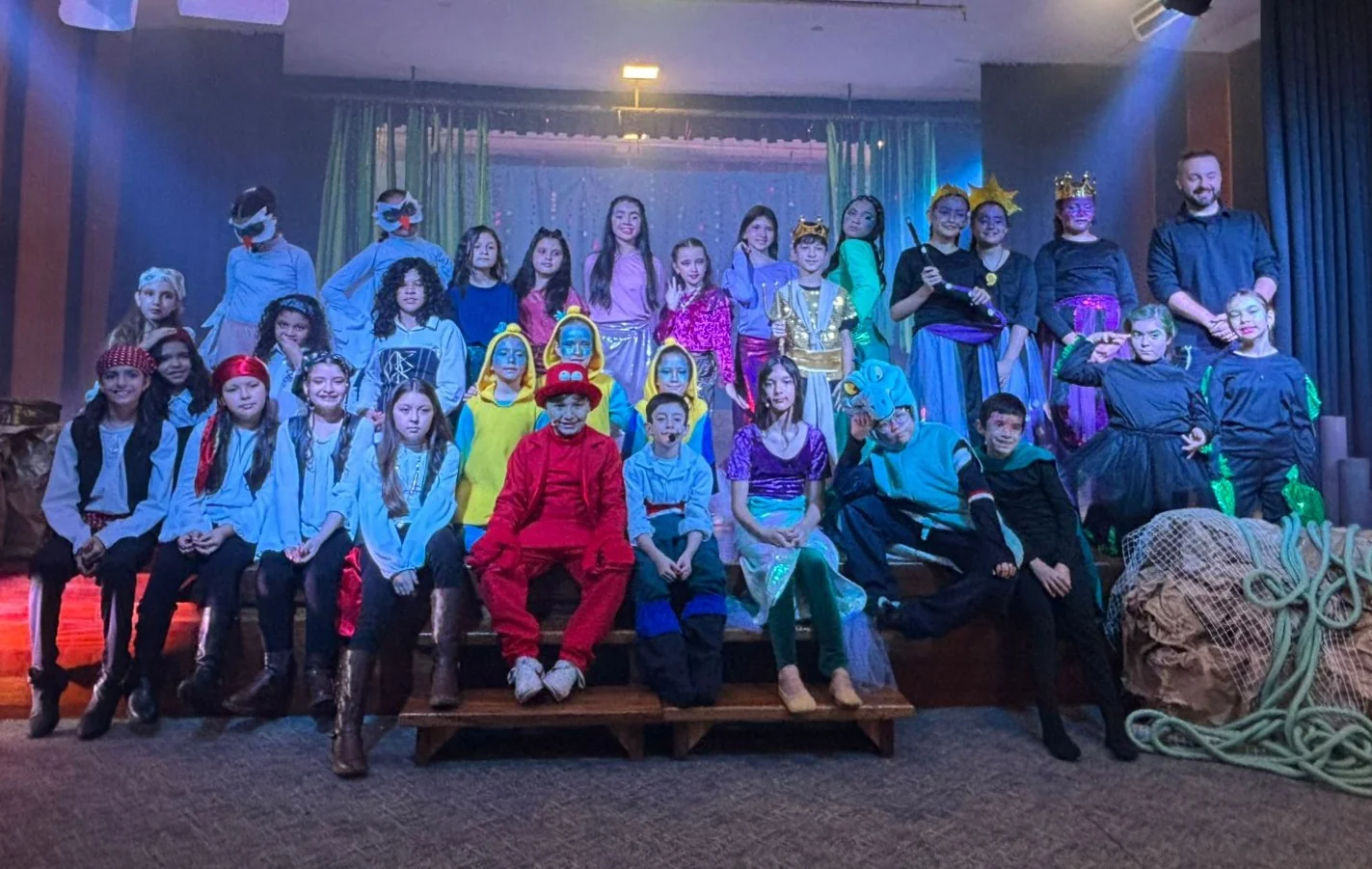 Presentación del musical "La Sirenita y el Cangrejo Sebastián"